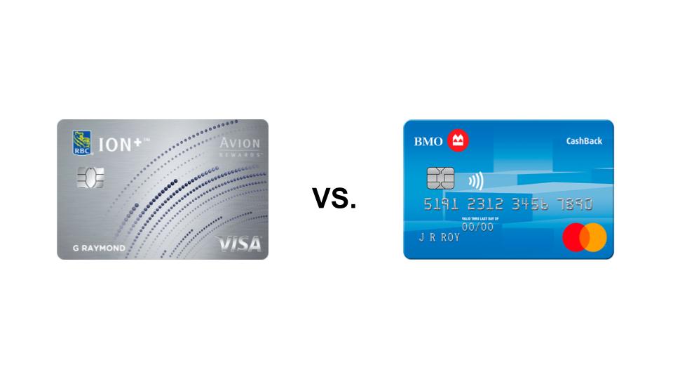 RBC ION+ Visa vs. BMO CashBack® Mastercard®* for students