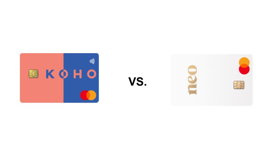 KOHO Prepaid Mastercard vs. Neo Secured Card