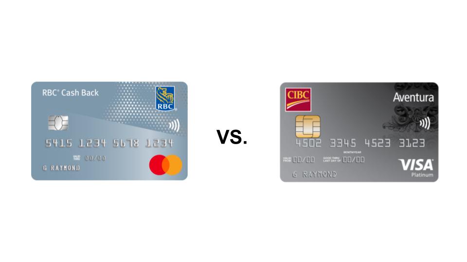RBC Cash Back Mastercard vs. CIBC Aventura Visa Card for Students