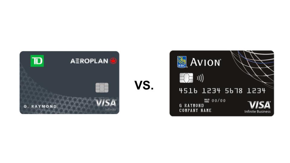 TD® Aeroplan® Visa Infinite* Card vs. RBC Avion Visa Infinite Business