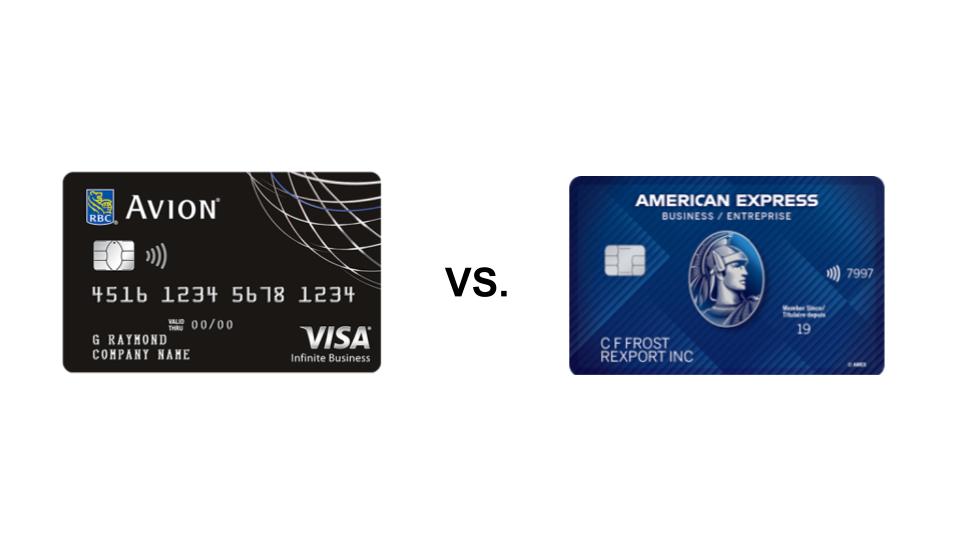 RBC Avion Visa Infinite Business vs. American Express Business Edge™ Card